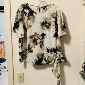 Simply Vera Vera Wang Floral Blouse